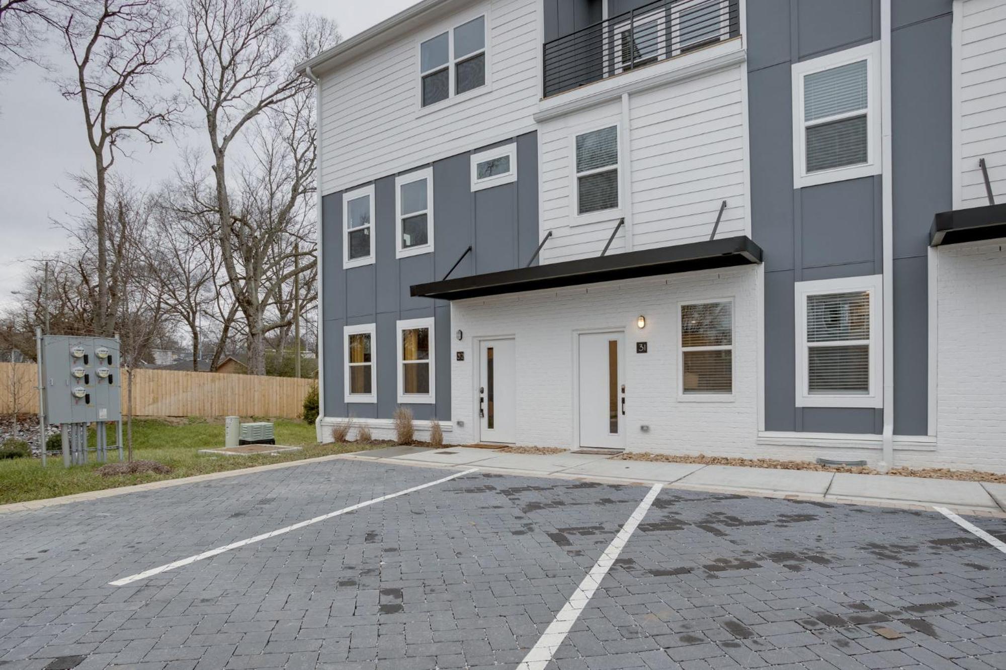 Modern Townhome, 10Min To Downtown! 8Min To Grand Ole Opry! Sleeps 8! Nashville Exteriér fotografie